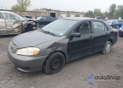 2007 Toyota Corolla Le из США, поврежденный, VIN JTDBR32E870102164
